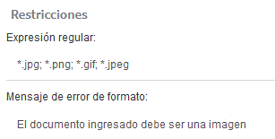 Title: Restricciones del dominio de datos Imagen