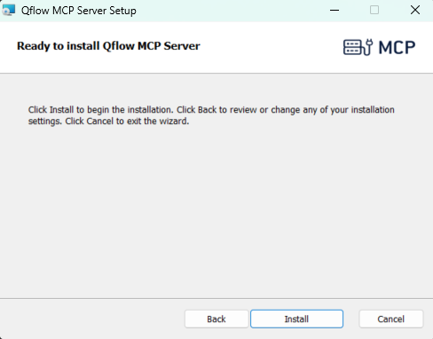 MCP server installation confirmation