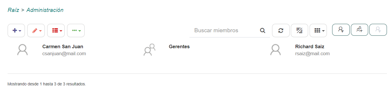 Usuarios y grupos