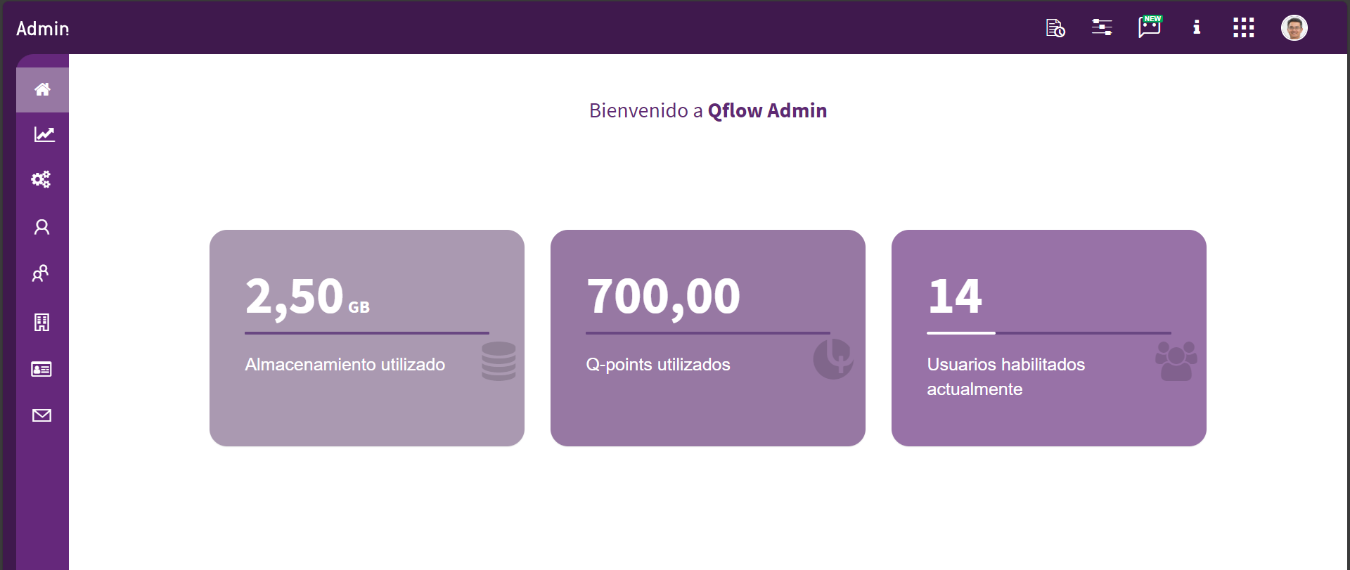 Qflow Admin