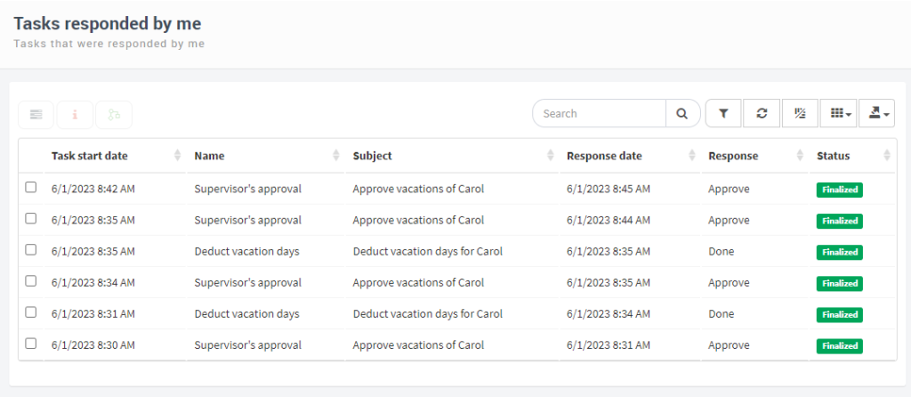 qflow 5.3 feature tasks responded by me