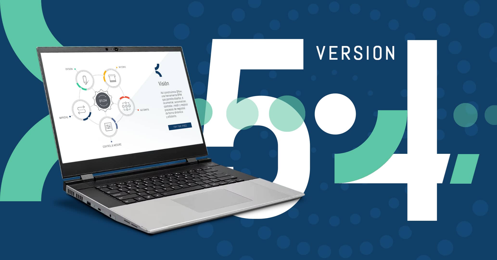 ¡Bienvenido Qflow 5.4! Nueva versión disponible en Cloud